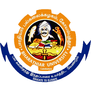 Bharathiar University logo