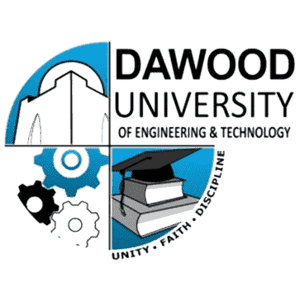 Dawood University of Engineering and Technology logo