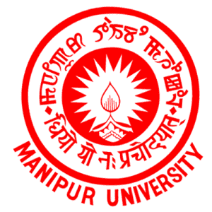 Manipur University logo