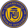 Nicolae Titulescu University of Bucharest logo