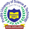 Pundra University of Science and Technology logo