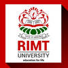 RIMT University logo