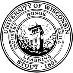 University of Wisconsin - Stout logo